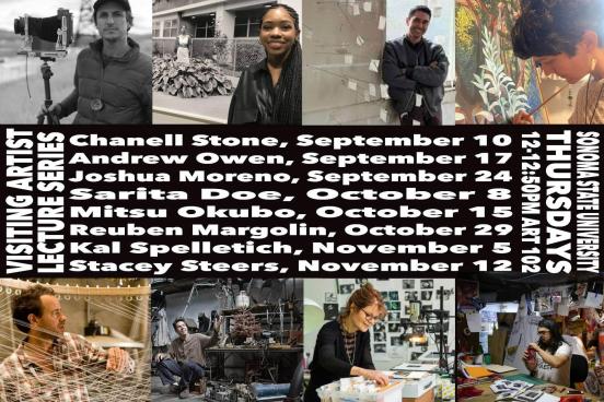 Flyer for Visiting Artist Lecture Series