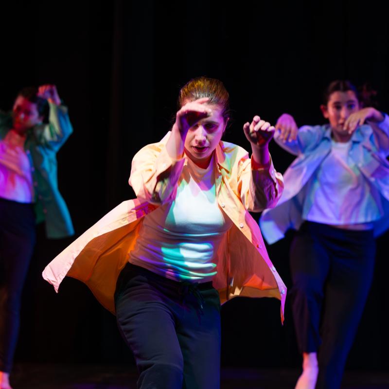 Dancers on stage
