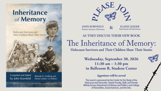 Flyer for book release