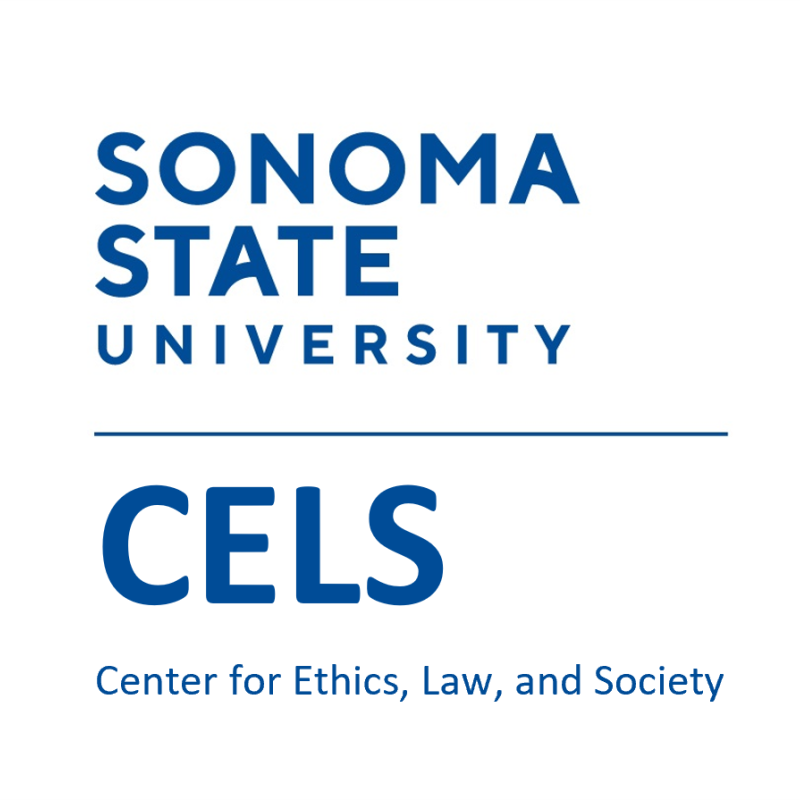 Sonoma State University Center for Ethics Law and Society Logo