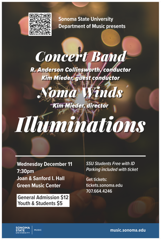 Concert Band & Noma Winds Poster