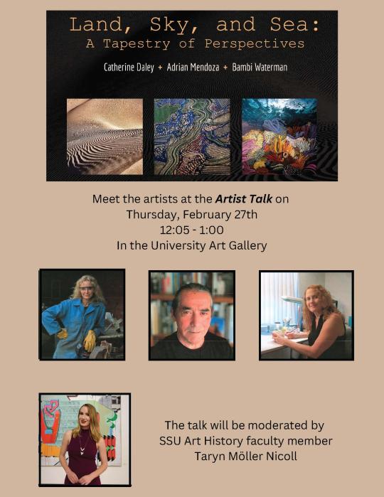 Meet the Artist Flyer Meet the Artist Flyer