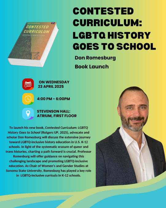 Contested Curriculum: LGBTQ History Goes To School