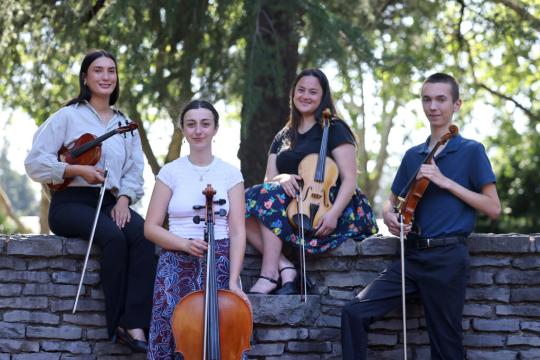 Members of the Sonoma String Collective 